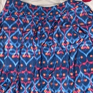 Bethany Mota satin skater skirt size XS